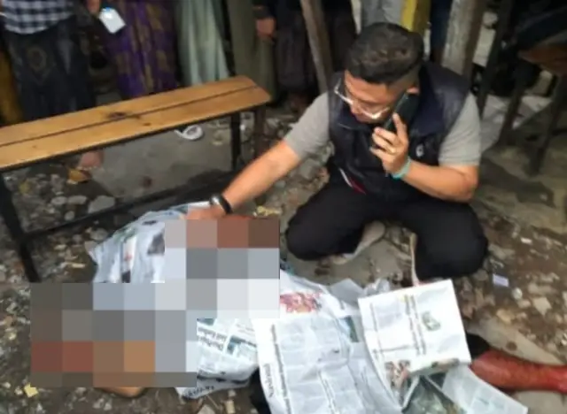 Pria Bersimbah Darah, Diduga Korban Pembunuhan Gegerkan Warga Jaya Wonokusumo