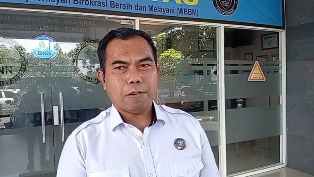 Kabid Pemberantasan BNNP Kombes Pol Suhada 