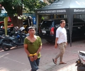 Diduga pelaku Maling Laptop 