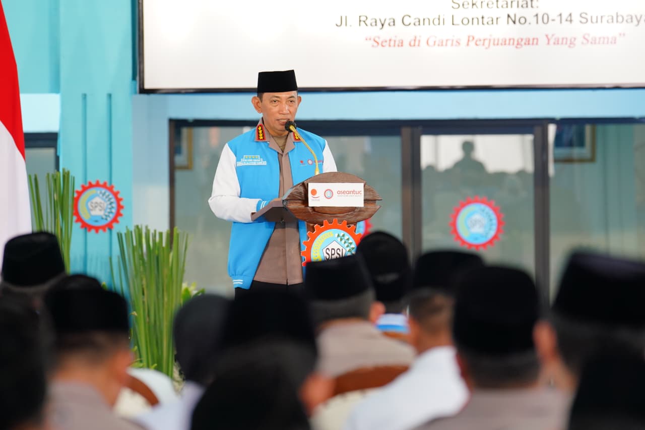 Kunjungan kerja Kapolri di Surabaya Jawa Timur