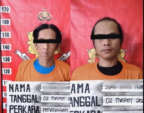 Penandah motor curian di Polsek Lakarsantri Surabaya