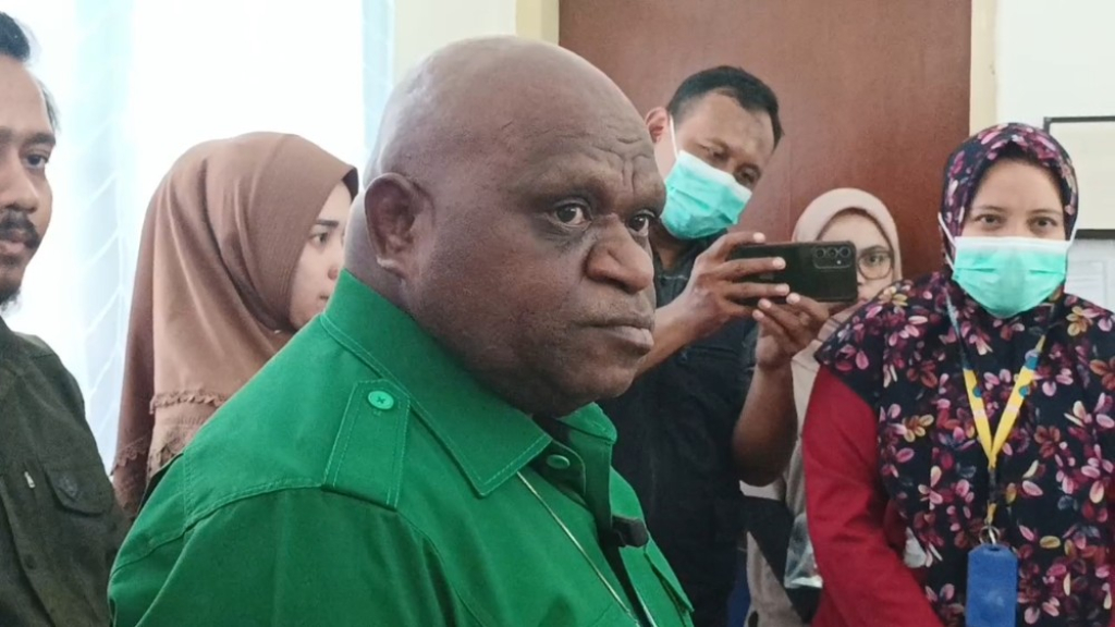 Mentri Hak Asasi Manusia (HAM) Natalius Pigai