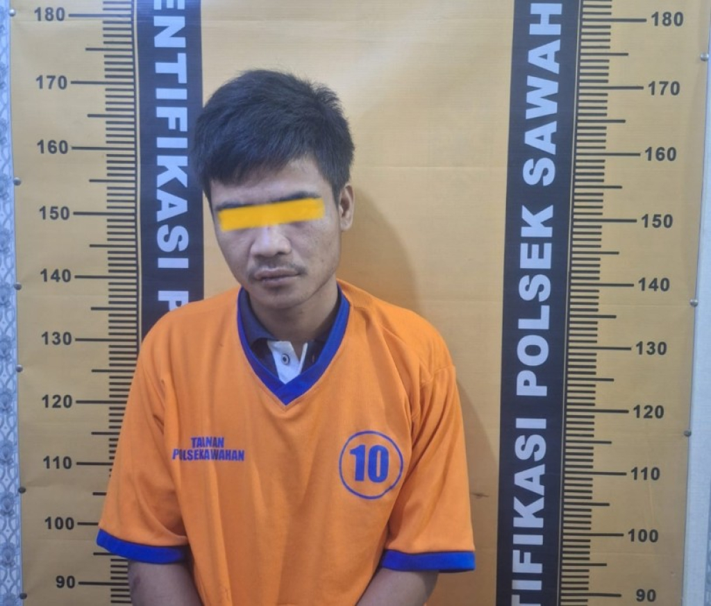 Pelaku Jambret Tas di Polsek Sawahan Surabaya