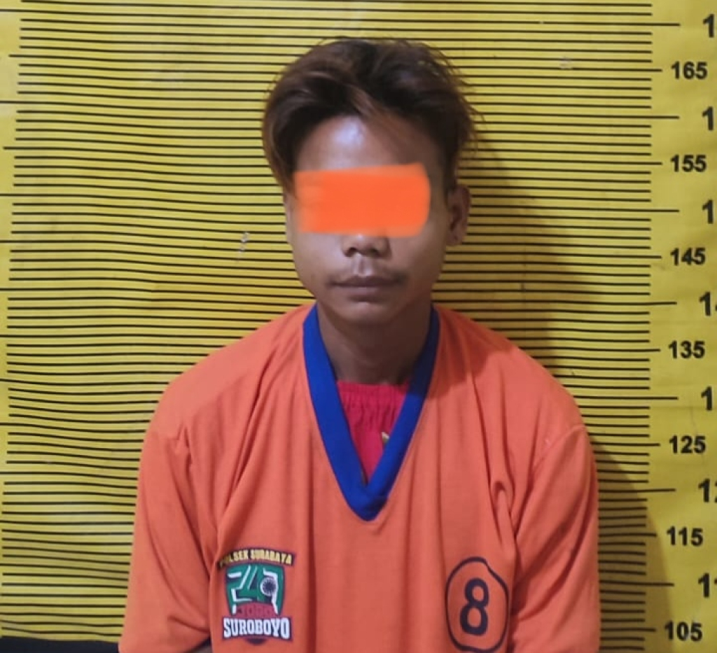 Pelaku curanmor di Polsek Simokerto Surabaya