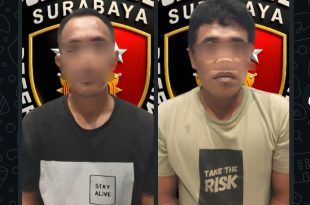 Dua pelaku Curanmor di Surabaya
