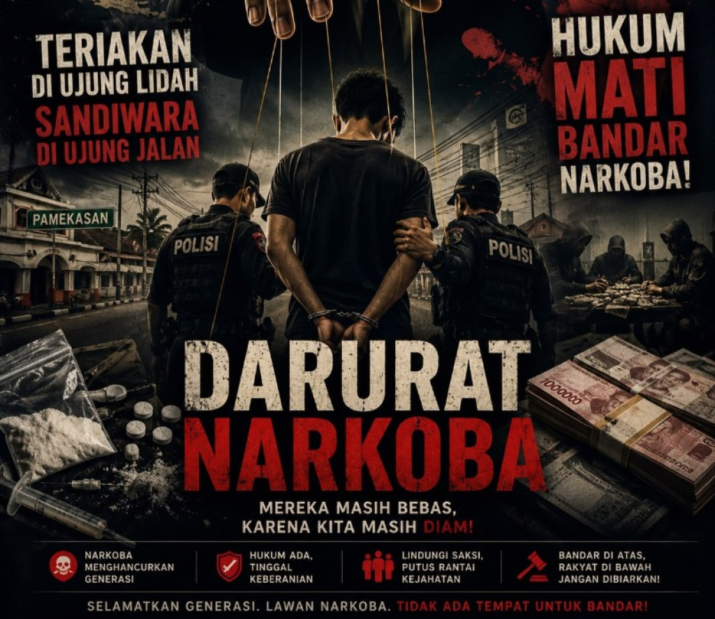 Darurat Narkoba: Teriakan di Ujung Lidah, Sandiwara di Ujung Jalan