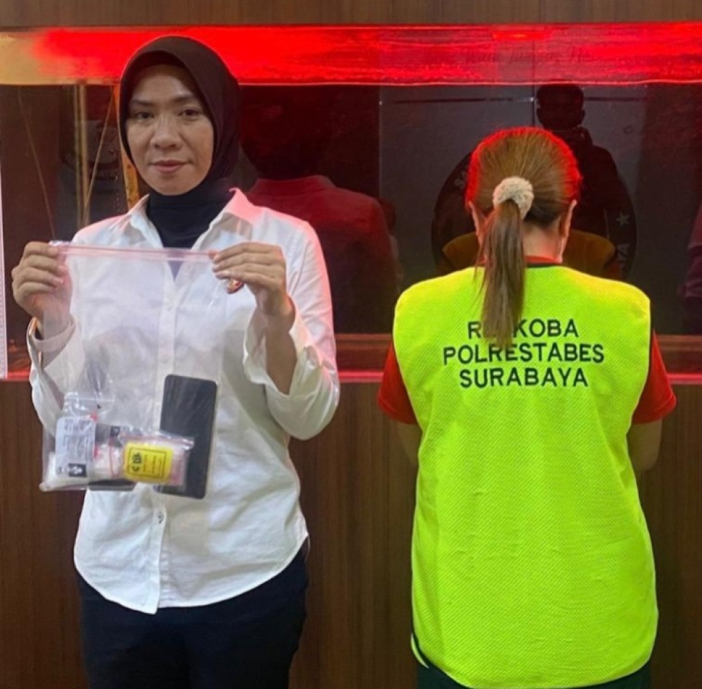 Pengedar narkoba diamankan Polrestabes Surabaya
