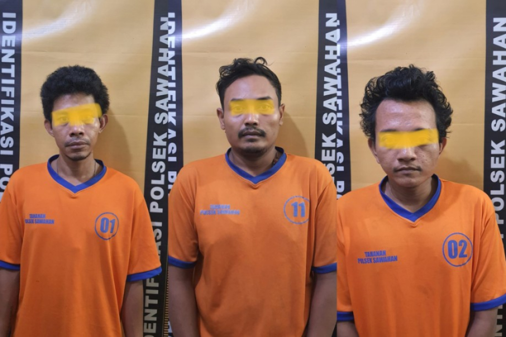 Tiga pelaku pembobolan