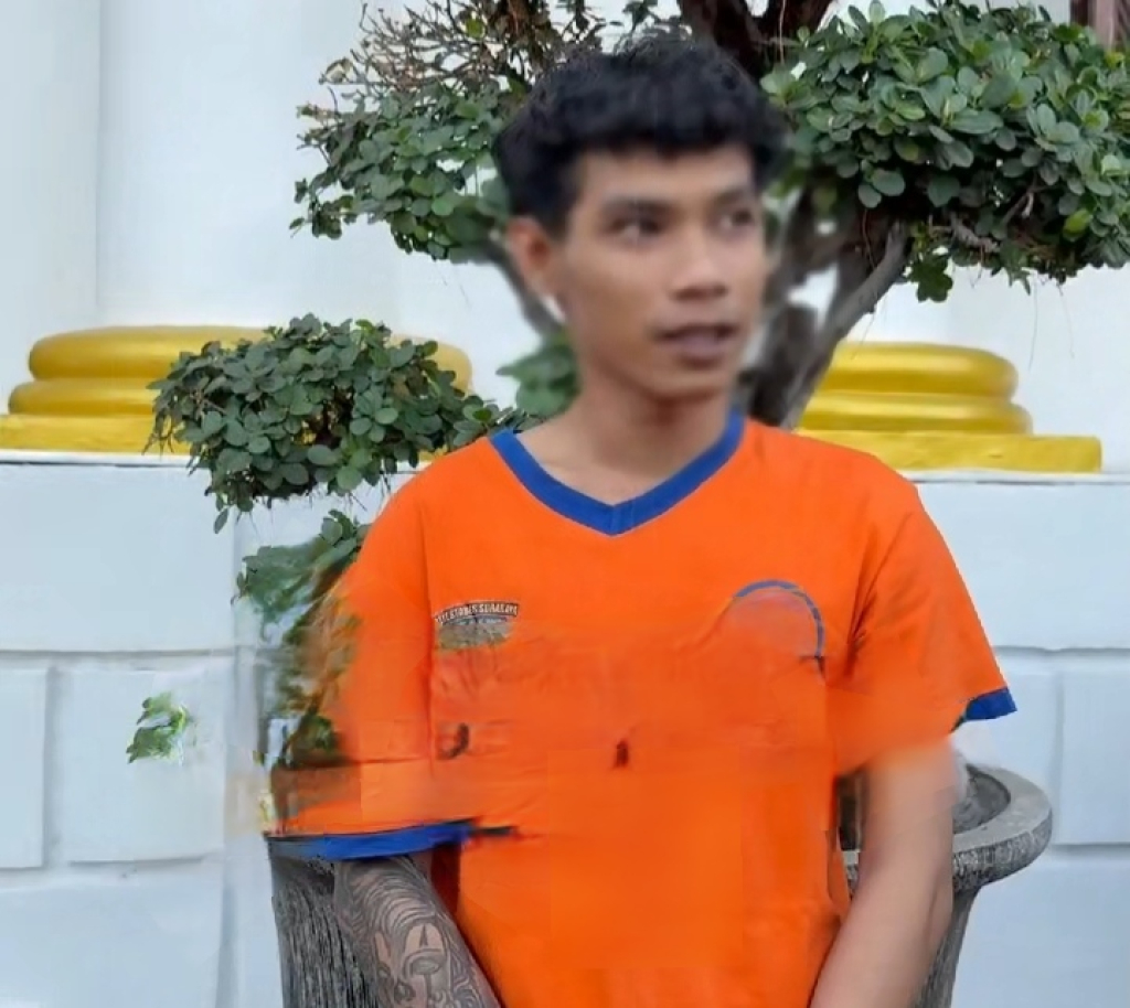 Pelaku yang ditangkap Unit Resmob Surabaya