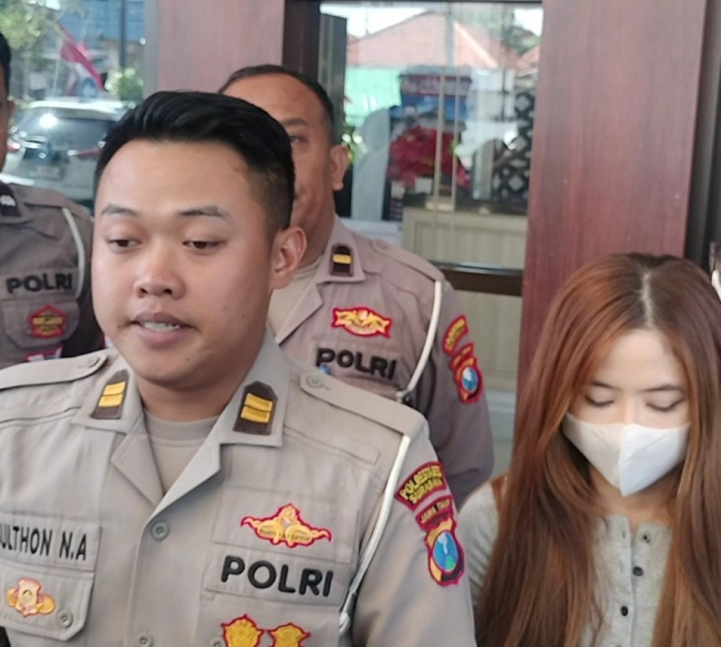 Kanit Laka Lantas dan diduga tersangka Tabrak maut