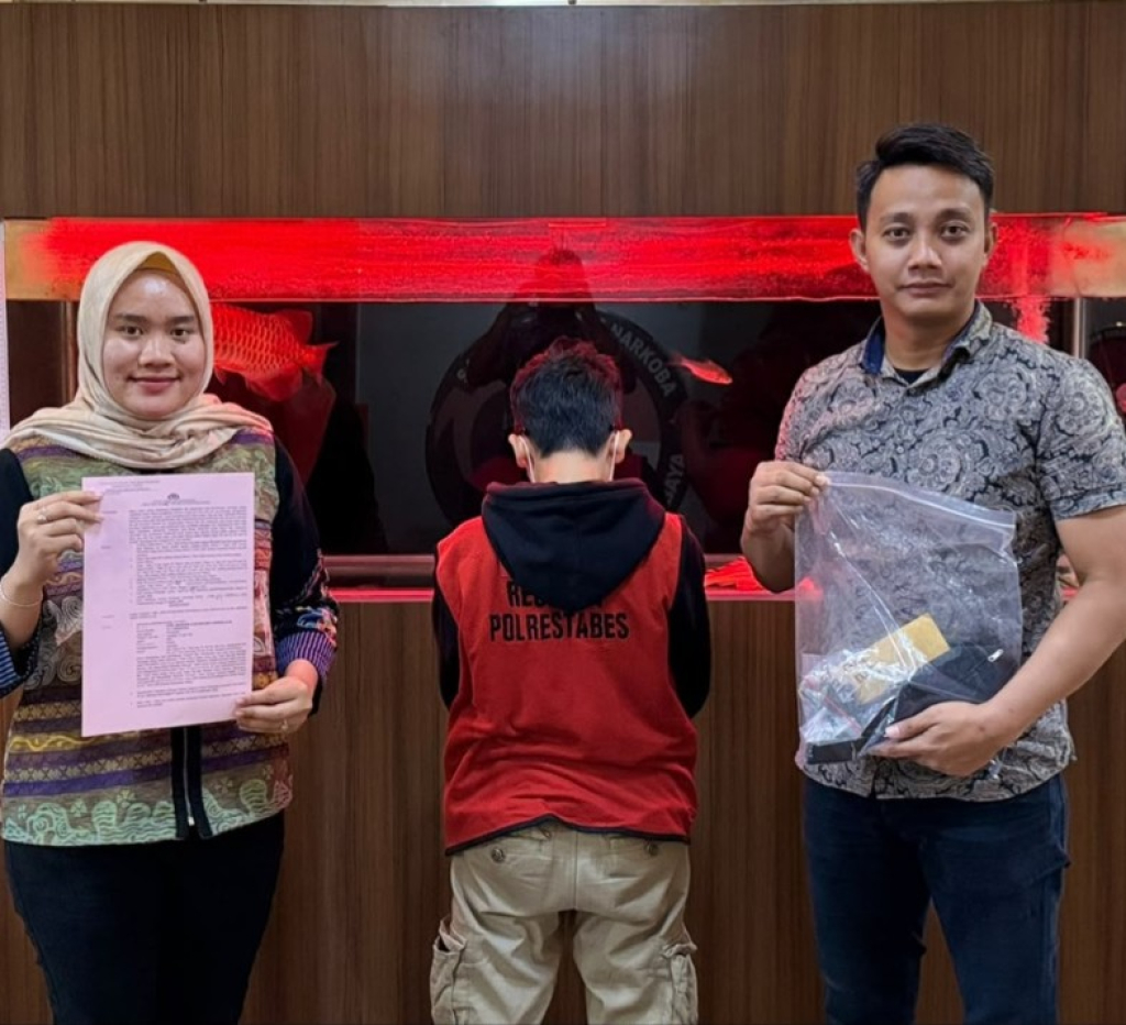 Pengedar narkoba di Polrestabes Surabaya