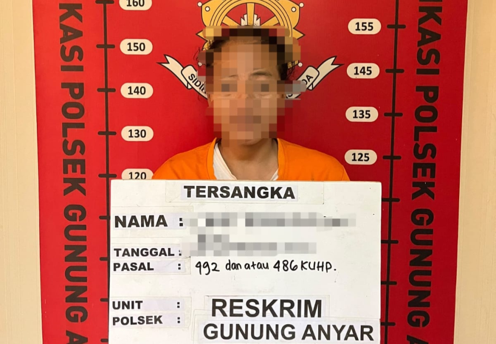 Pelaku di Polsek Gununganyar Surabaya