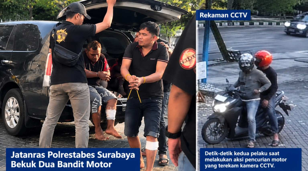 Dua pelaku curanmor