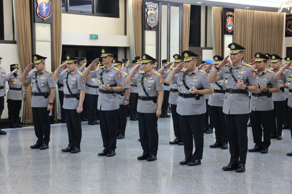 Sertijab di Mabes Polri